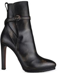 Ralph Lauren - Recelle Buckle-Strap Boots - Lyst