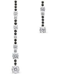 Anabela Chan - X Robert Wun 14K And Rhodium Vermeil Garden & Time Morse Code Sapphire And Diamond Earrings - Lyst