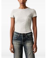 Miss Sixty - Panelled Short-Sleeve T-Shirt - Lyst