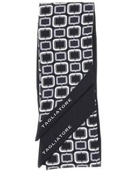 Tagliatore - Geometric Print Scarf - Lyst