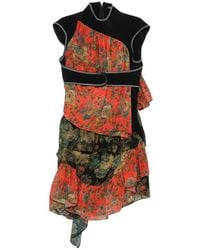 OTTOLINGER - Floral-Print Ruffled Dress - Lyst