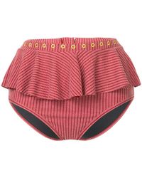 Duskii - Venice Ruffled Bikini Bottoms - Lyst