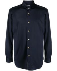 Kiton - Slim-Cut Cotton Shirt - Lyst