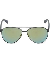Lacoste - Double-Bridge Pilot-Frame Sunglasses - Lyst