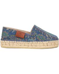 Etro - Calf Leather Shoes - Lyst