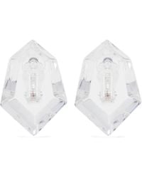 Monies - Transparent-Design Earrings - Lyst
