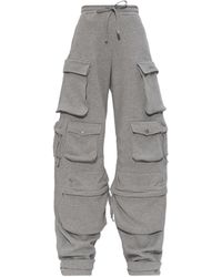 The Attico - Drawstring Cargo Track Pants - Lyst