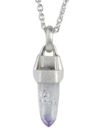Parts Of 4 - Amethyst Sterling- Necklace - Lyst