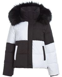 Apparis - Colour-blocked Hooded Jacket - Lyst