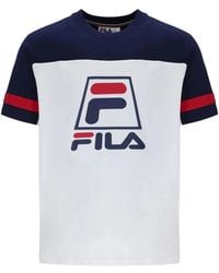 Fila - Damon Logo-Print T-Shirt - Lyst