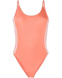 adidas - Side Stripe Bodysuit - Lyst