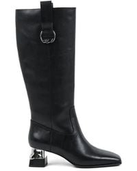 KARL LAGERFELD - Kayla Knee-High Boots - Lyst