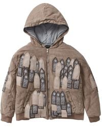 Who Decides War - Embroidered-Patches Hooded Jacket - Lyst