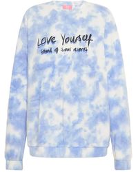 One Teaspoon - Tie-Dye Round-Neck Sweatshirt - Lyst