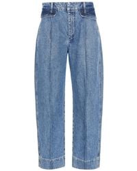 JNBY - Barrel-Leg Cropped Jeans - Lyst