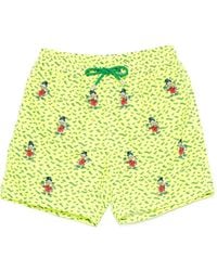 MC2 Saint Barth - X Disney Gustavia Embroidered Swim Shorts - Lyst