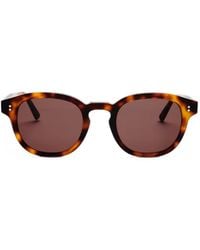 Messyweekend - Bille Tortoiseshell-Effect Round-Frame Sunglasses - Lyst