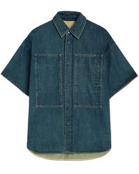 Jil Sander - Cotton Denim Shirt - Lyst
