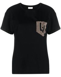 Liu Jo - T-shirt Met Print - Lyst