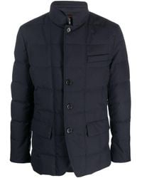 Fay - High-neck Quilted Padded Jacket - Lyst