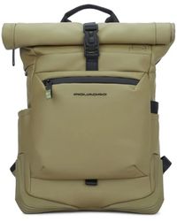 Piquadro - Roll-Top Backpack - Lyst