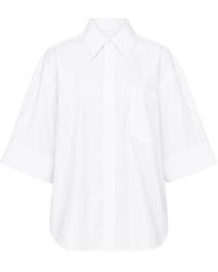 Ami Paris - Camicia Oversize A Maniche Corte - Lyst