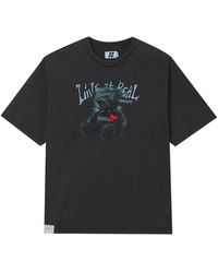 Izzue - Graphic-Print Cotton T-Shirt - Lyst