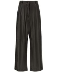 P.A.R.O.S.H. - Maciock26 Leren Broek - Lyst