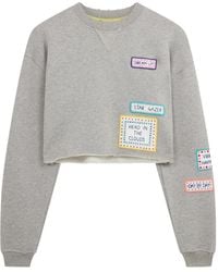 Mira Mikati - Patch-Detail Sweatshirt - Lyst