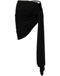 Christopher Esber - Arced Palm Draped Miniskirt - Lyst