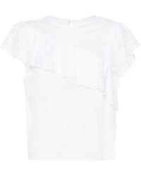 Isabel Marant - Sorani アイレットレース ブラウス - Lyst