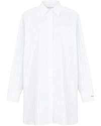 Maison Margiela - Camicia Con Maniche A Spalla Bassa - Lyst