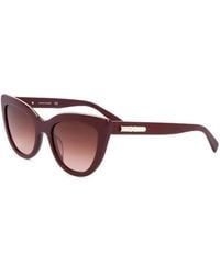 Longchamp - Cat-Eye Frame Sunglasses - Lyst