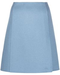 P.A.R.O.S.H. - High Waist Wollen Rok - Lyst