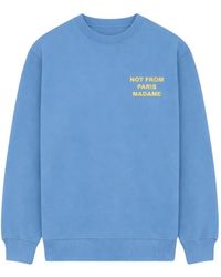 Drole de Monsieur - Logo-Print Sweatshirt - Lyst