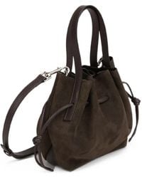 Yuzefi - Sac À Main Scallop En Daim - Lyst