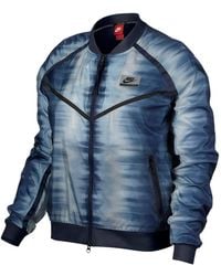 Nike - Zip-Up Bomber Jacket - Lyst
