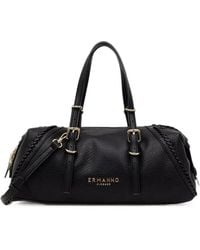 ERMANNO FIRENZE - Braided-Trim Buckle-Detail Tote Bag - Lyst