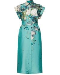 Liu Jo - Floral-Print Shirt Dress - Lyst