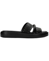 Mexx - Lotus Ii Pacha Studded Crossover-Strap Slides - Lyst