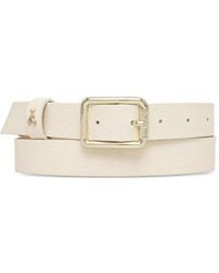 Patrizia Pepe - Buckle Logo Belt - Lyst