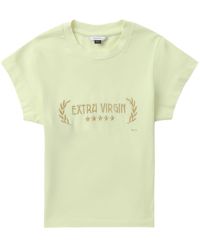 Eytys - Camiseta Zion con eslogan bordado - Lyst