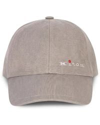 Kiton - Logo-Embroidered Baseball Cap - Lyst