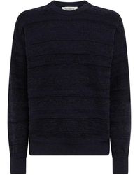 Laneus - Jacquard-Knit Crew-Neck Sweater - Lyst