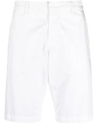 Fay - Logo-Patch Bermuda Shorts - Lyst