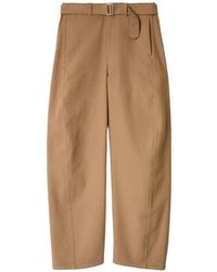 Lemaire - Twisted Belted Pants - Lyst