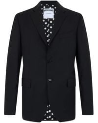 Moschino - Notch-Lapel Single-Breasted Jacket - Lyst