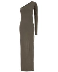 Rick Owens - Ziggy One-Shoulder Maxi Dress - Lyst