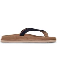 Brunello Cucinelli - Suede Flip Flops - Lyst