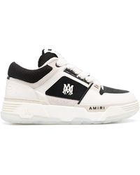 Amiri - Zapatillas de cuero negro/blanco - Lyst